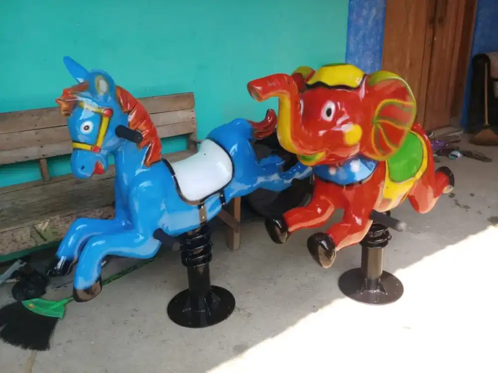 Kuda2 mainan anak fiber