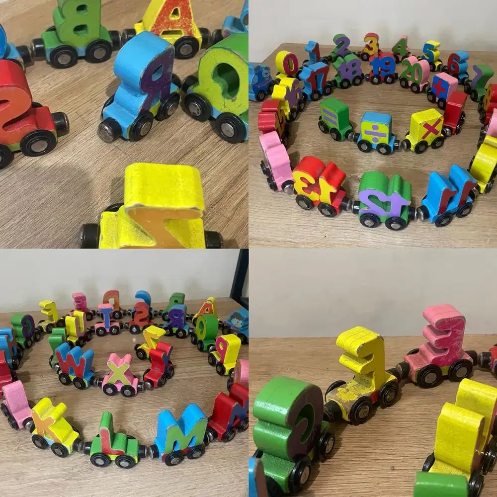 Mainan anak kerrta kayu