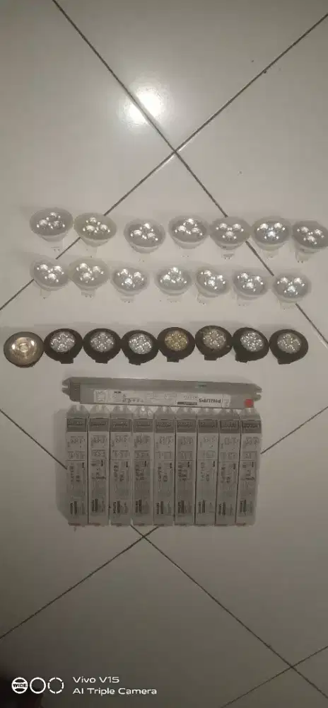 Ballast elektronik dan lampu led spot