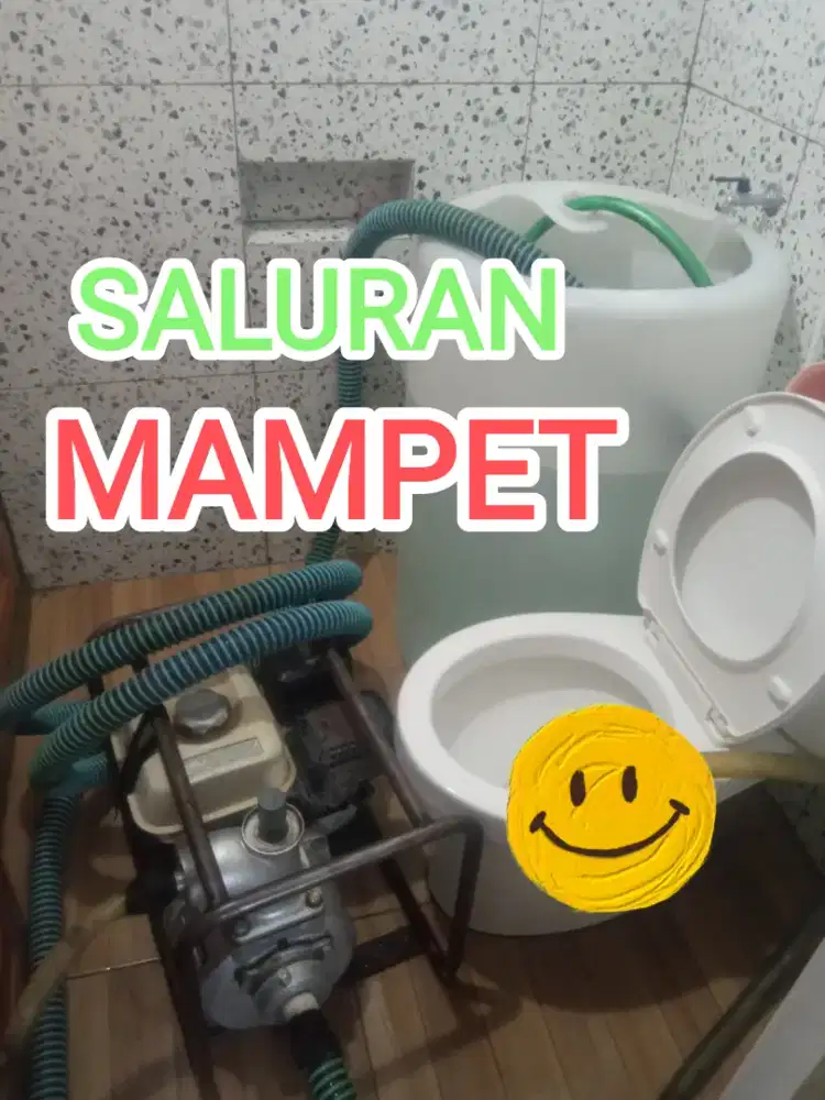 ATASI SALURAN MAMPET/SERVIS POMPA/SUMUR BOR/KURAS TANDON/SEDOT WC/