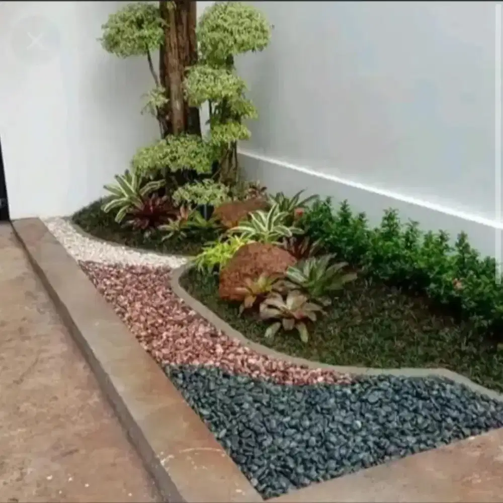 Jasa pembuatan taman rumah minimalis 01
