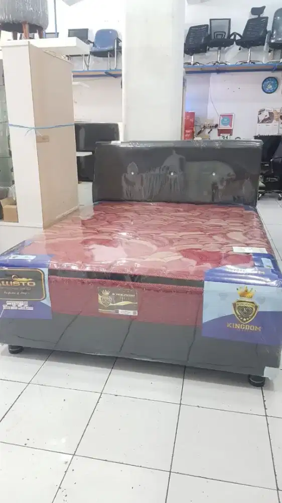 Jual springbed baru pakai 1 bulan.