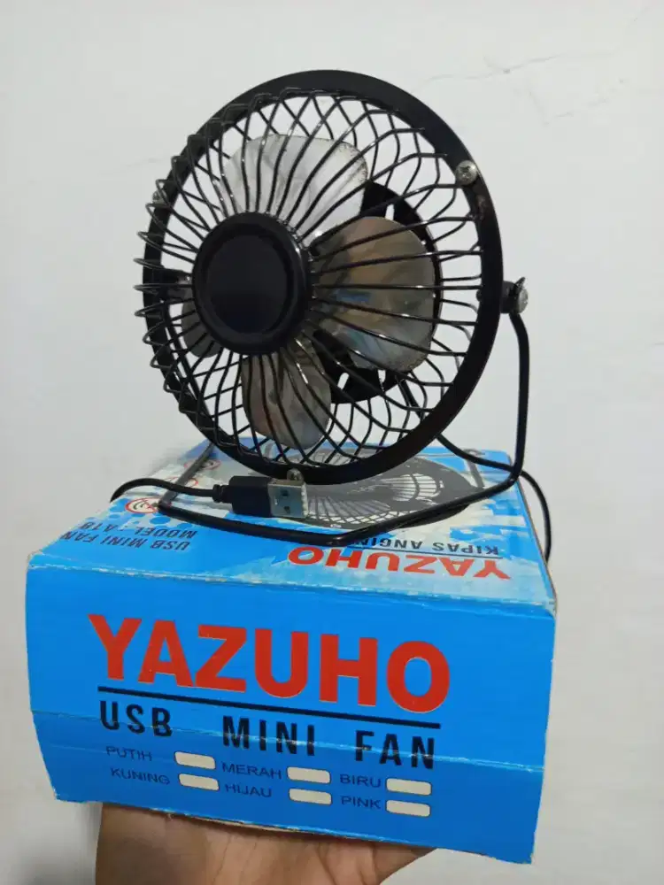 Kipas meja komputer laptop mini colok usb