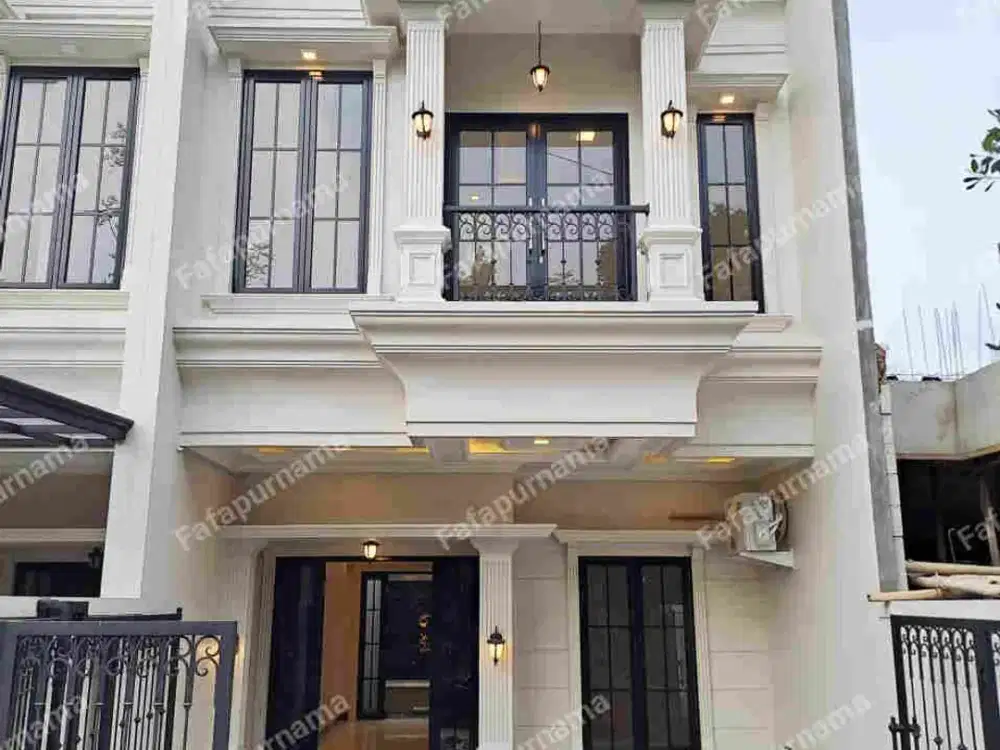 rumah mewah 2 lantai dalam komplek perumahan cilodong depok