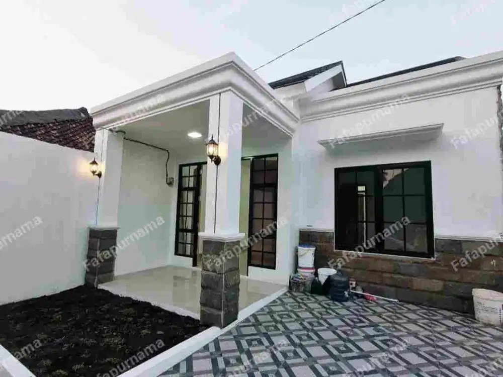 Rumah cantik mewah 1lantai lokasi dalam perumahan depok