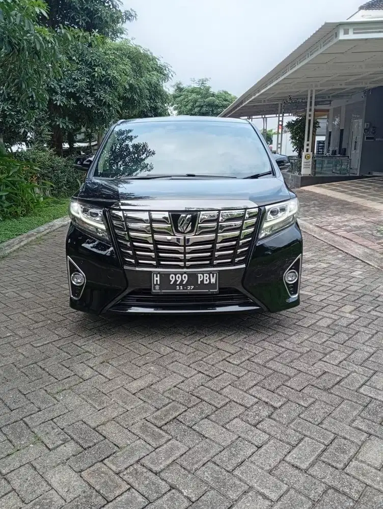 Toyota Alphard G ATPM 2016 Ex Dokter
