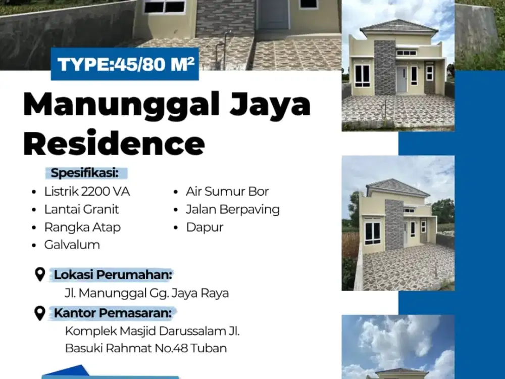 Wujudkan Rumah Impian Bersama Manunggal Jaya Residence