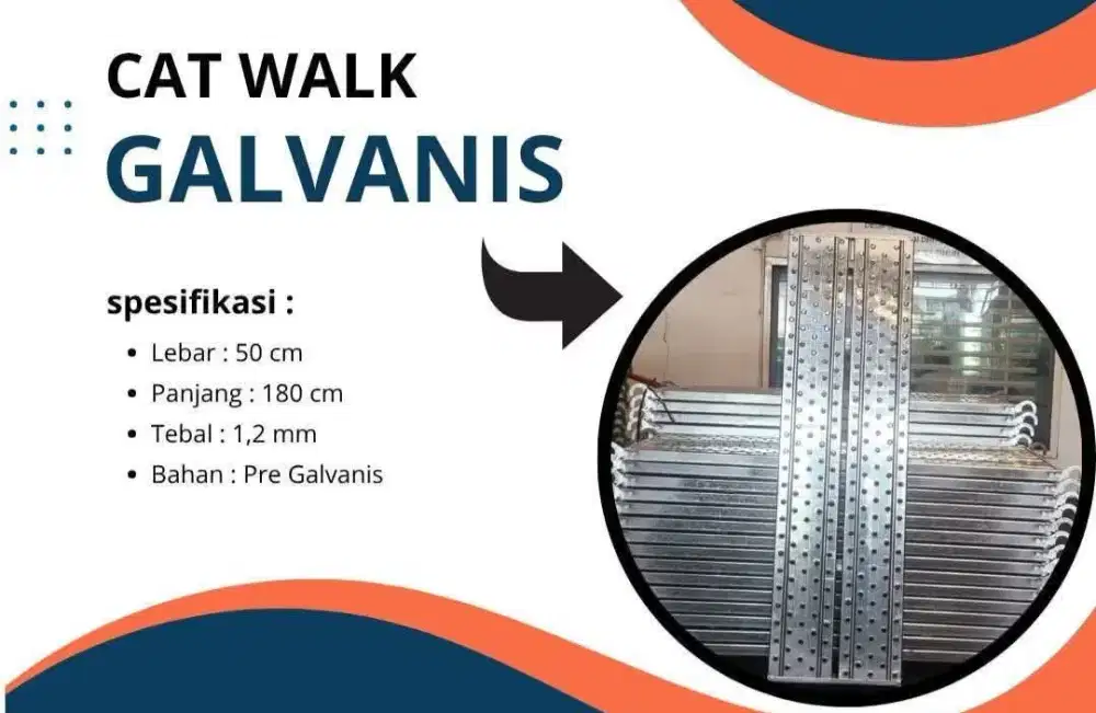Catwalk galvanised