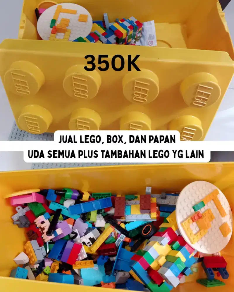 Lego Classic + papan mainan nya