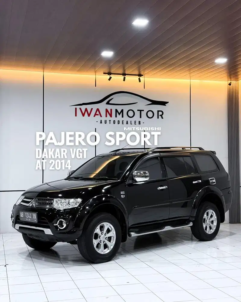 Pajak Baru! Pajero Dakar VGT AT Tahun 2014