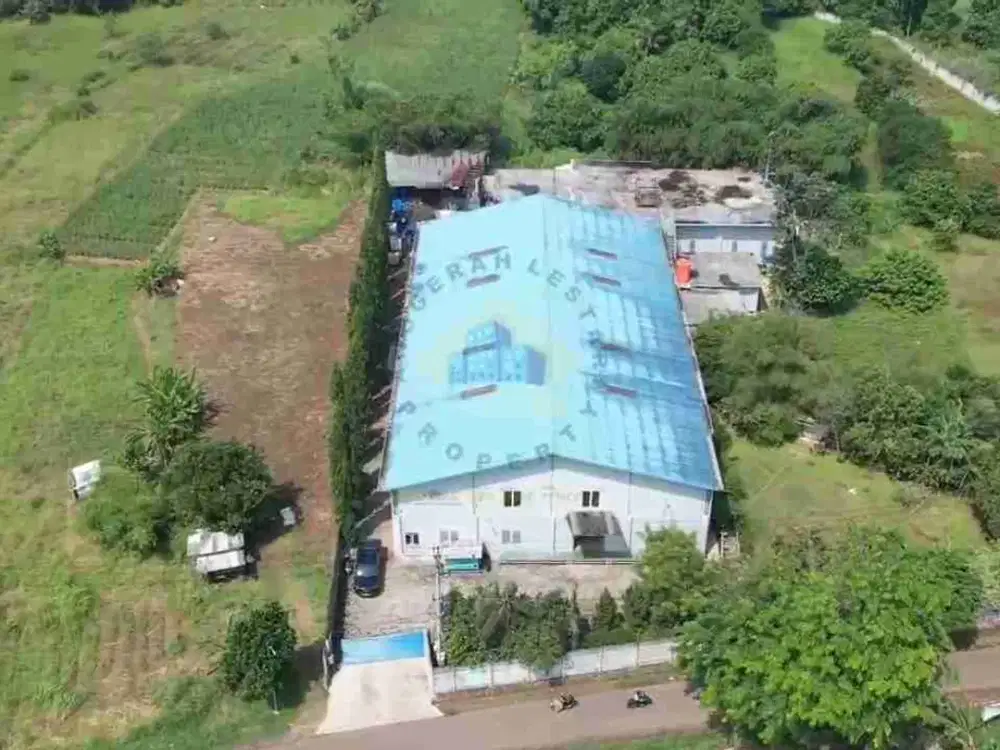Dijual Cepat! Gudang di Gunung Sindur - Akses Container, Lokasi Strategis!