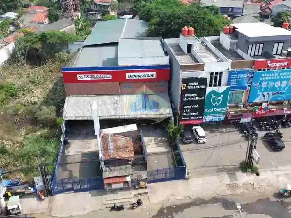 Dijual Cepat! Tanah dan Bangunan Komerim Murah di Serpong - Kota Tangerang. Akses Strategis!