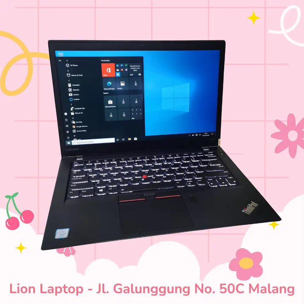 Core i5 Gen 7 RAM 8GB SLIM TOUCHSCREEN Lenovo Thinkpad T470s [20|10]