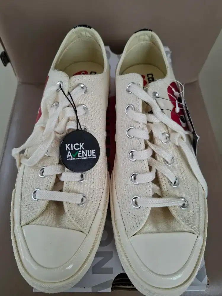 Converse CHUCK 70 CDG OX WARNA MILK/WHITE