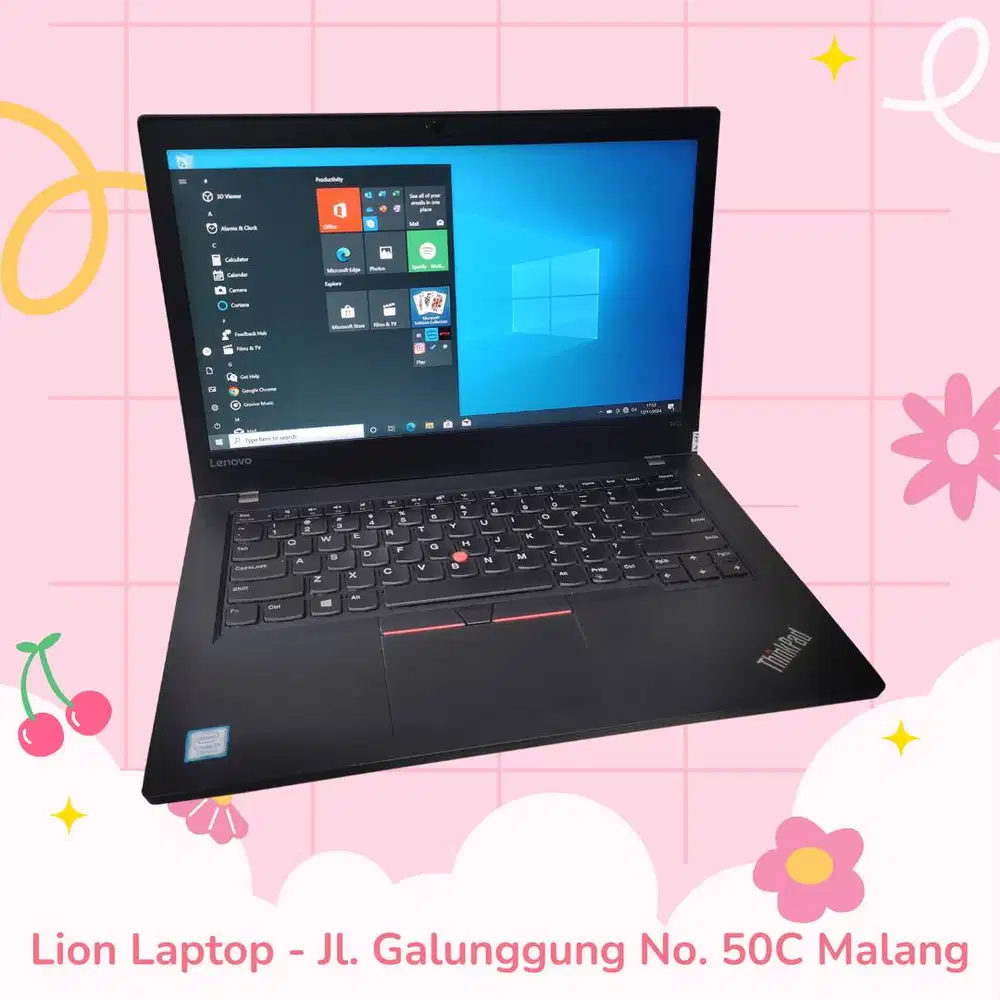 Core i7 RAM 8GB SSD 256GB Lenovo Thinkpad T470 [20|10]