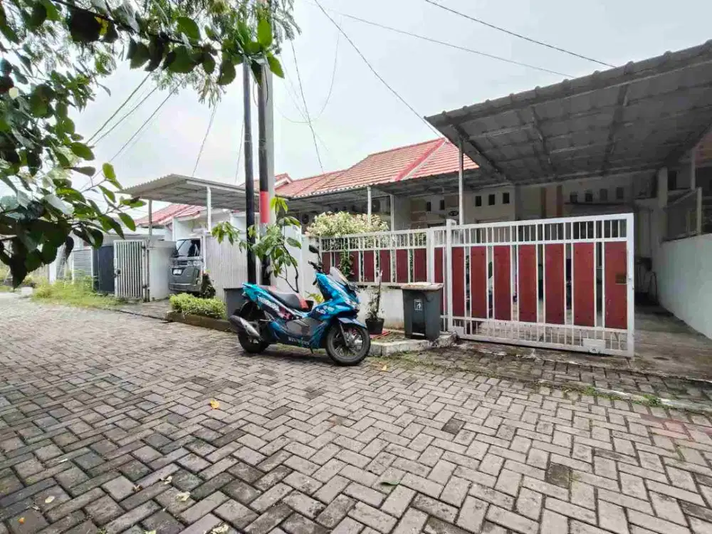 Rumah Cluster Siap Huni, Kondisi Terawat, Kualitas Bata Merah, Tanah Lega