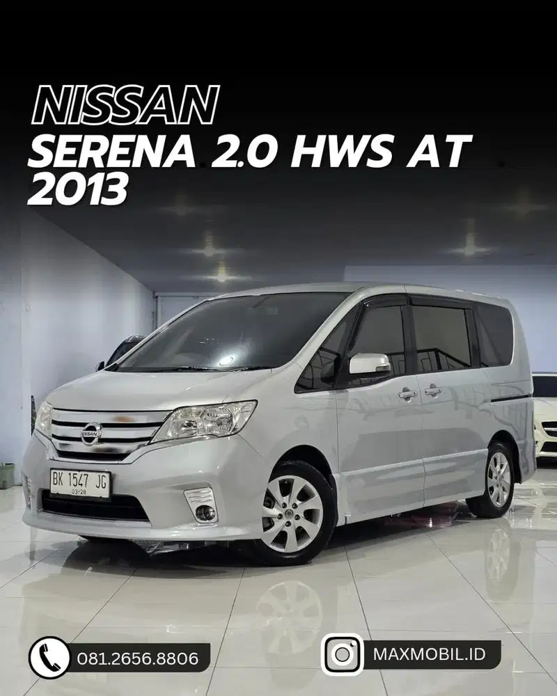 [Odo 63RB‼️] NISSAN SERENA 2.0 HWS AT 2013 pemakaian 2014