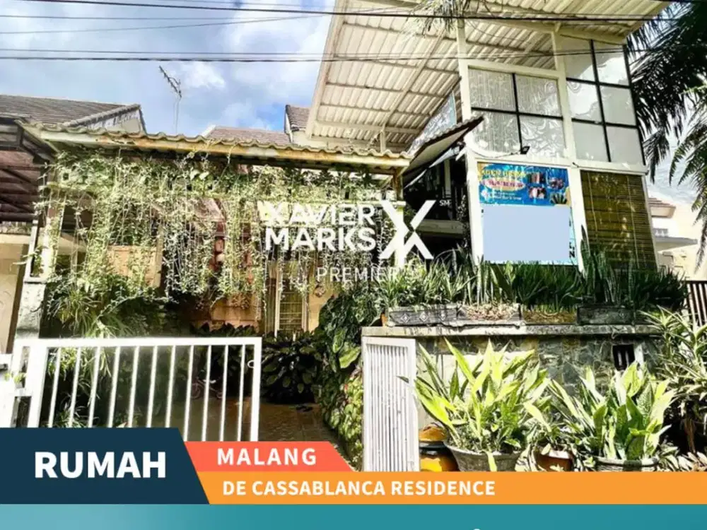 Dijual Rumah Minimalis Asri Siap Huni di De Cassablanca Malang