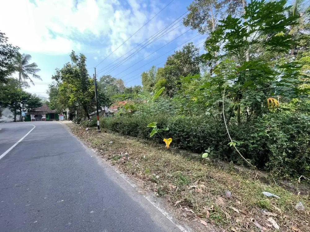 Dijual tanah 590m di ngluwar magelang dekat calon exit tol bawen jogja