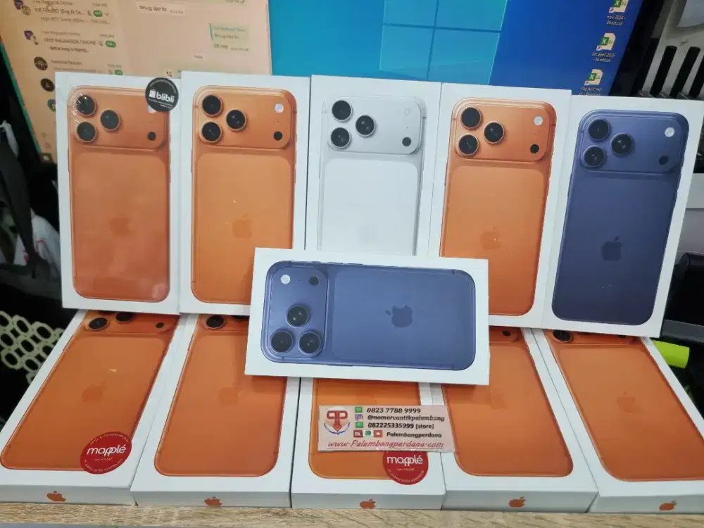 IPHONE 17 PROMAX COSMIC ORANGE IBOX MOMOX CELL