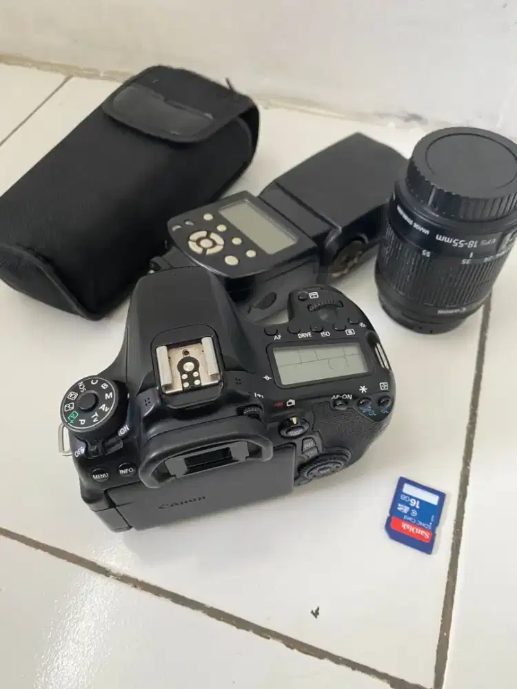 Canon 70D Lengkap dus box