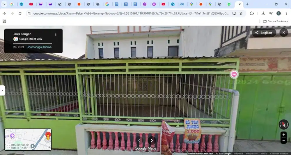 DISEWAKAN RUMAH 2 LANTAI — COCOK UNTUK USAHA STRATEGIS DEPAN SMP N1