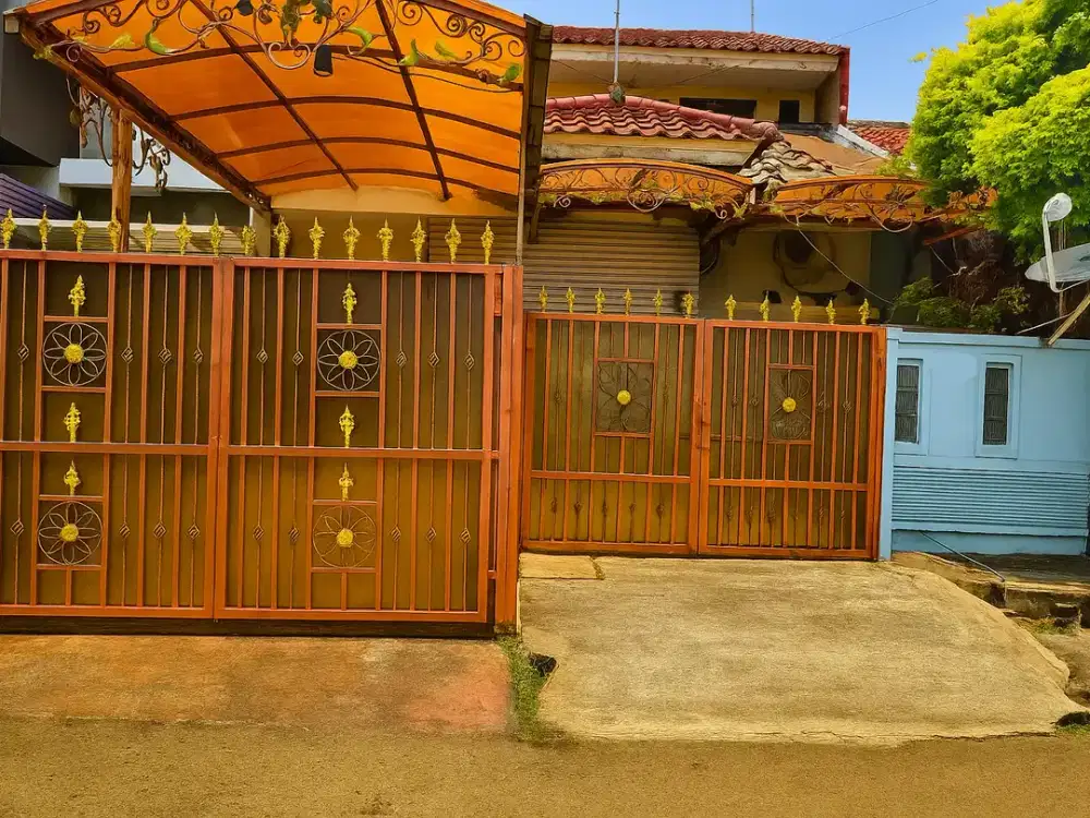 Rumah Apik Siap Huni 2.5 Lantai di Harapan Indah didalam Cluster