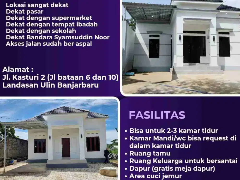 rumah siap bangun type 70 harga 300 jutaan