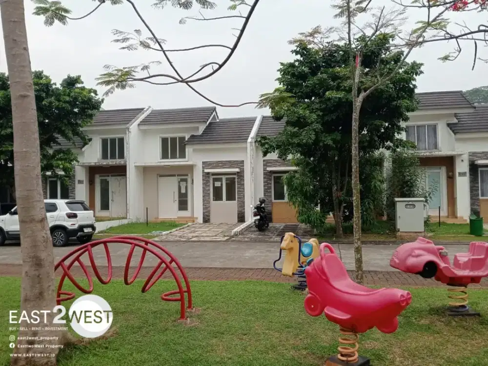 Jual/Sewa Rumah Cluster Cattleya Serpong Natura Gunung Sindur Bogor Sudah Renovasi Bagus Murah Nyaman Lokasi Strategis
