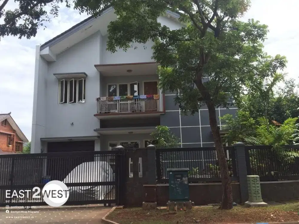 Jual Rumah Puspita Loka BSD City Tangerang Selatan Siap Huni Bagus Lokasi Nyaman Asri Strategis