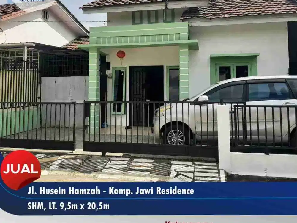 Dijual rumah tinggal Jl. Husein Hamzah Komp. Jawi Residence