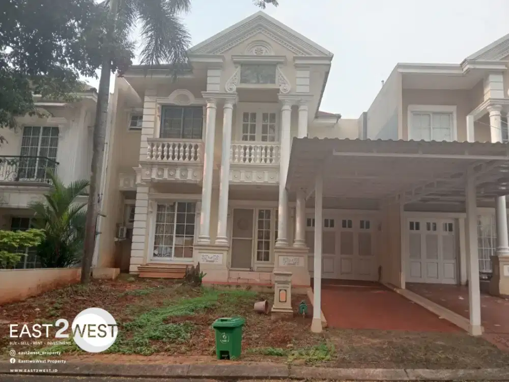 Jual Rumah Virginia Lagoon BSD City Tangerang Selatan Strategis Bagus Nyaman Siap Huni