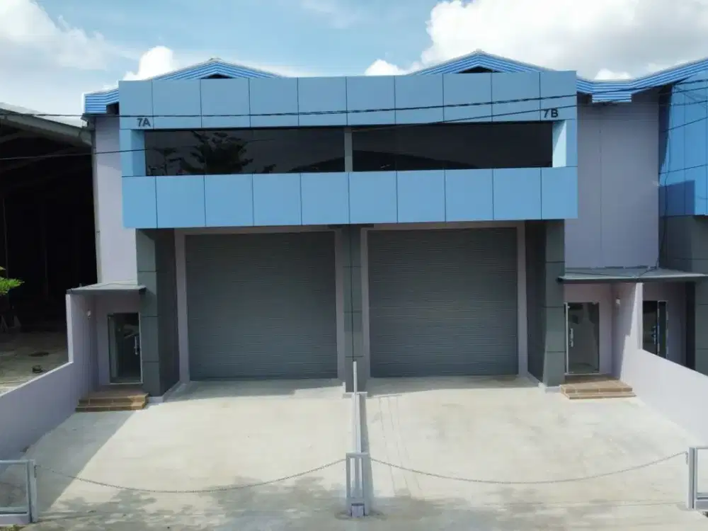 DIJUAL   GUDANG BARU GANDENG (CUMA 4 UNIT) KAWASAN TUNAS BITUNG KAB TANGERANG