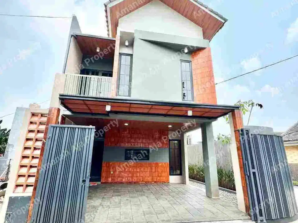 Rumah Furnished Siap Huni 4 Kamar Tidur Dekat Gerbang Tol