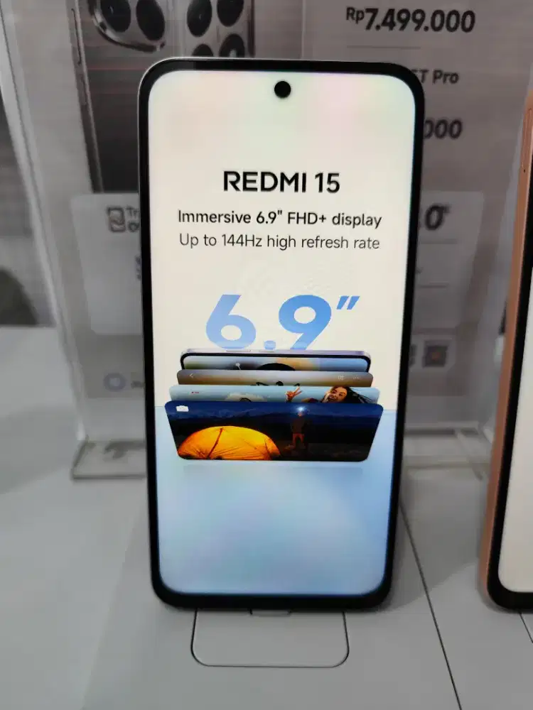 Jual murah Redmi 15 8/128gb garansi resmi no repack free ongkir