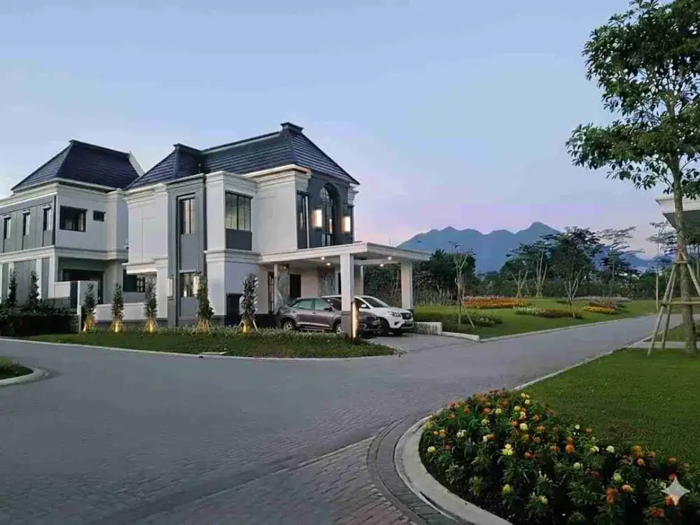 Rumah Baru American Style di Rancamaya Golf Bogor