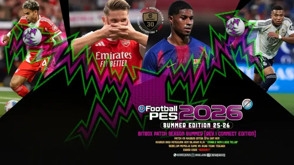 Pes 2026 bitbox summer PS3 terbaru