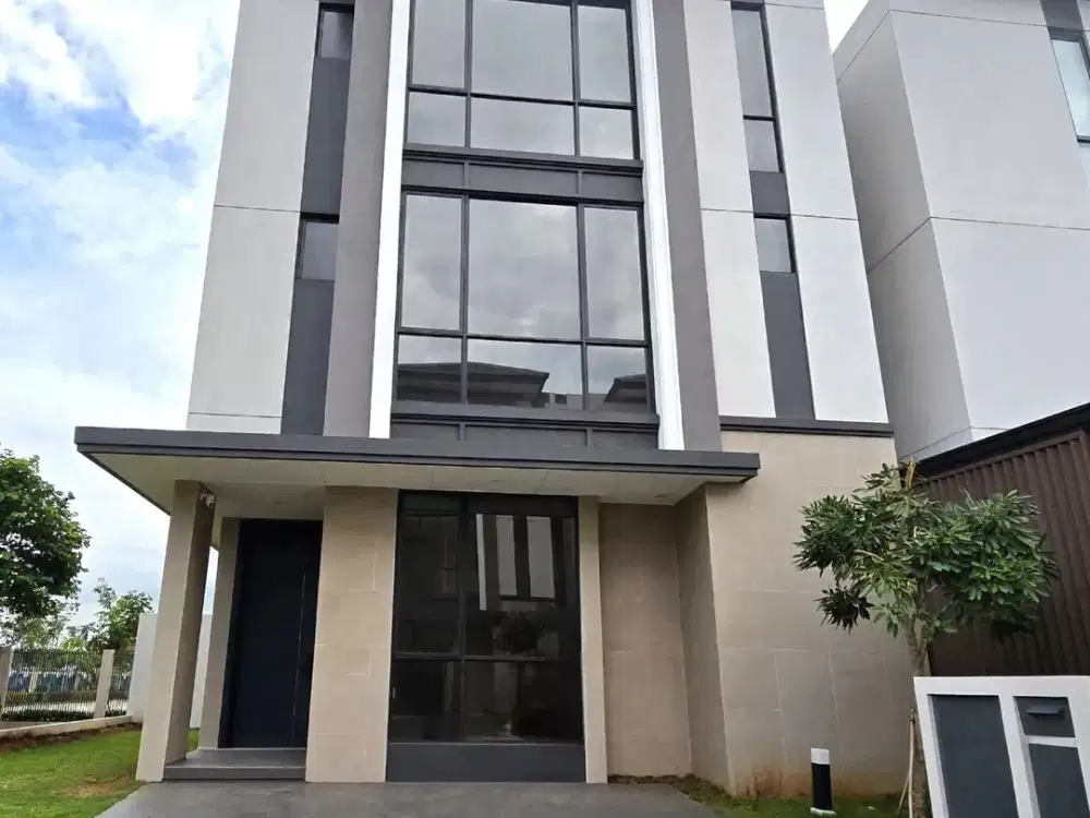 Rumah 3lt 159m type 4KT cluster sentarum Asya JGC Cakung