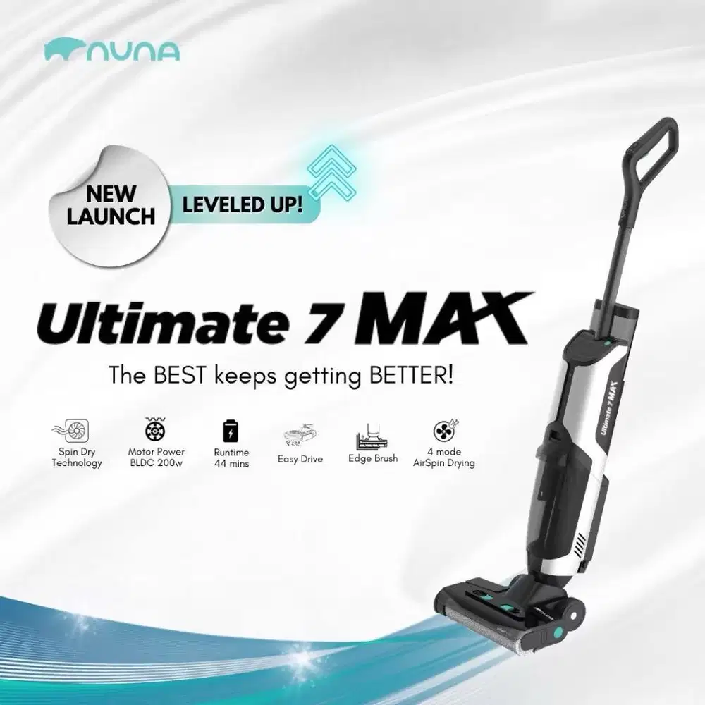 Nuna Ultimate 7 Max air spin vacum