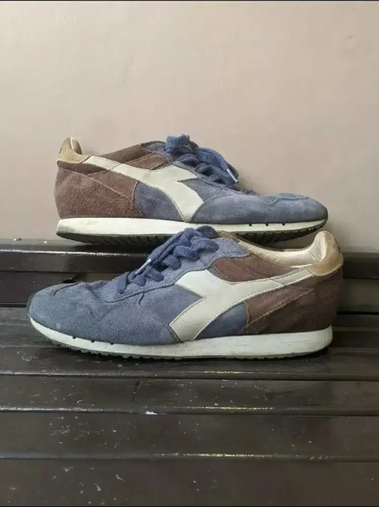 Diadora heritage leather kulit
