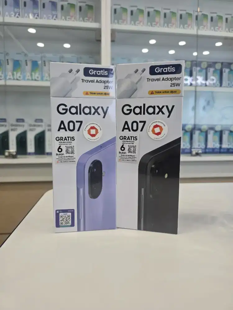 Samsung A07 4/64 Garansi Resmi 1 tahun