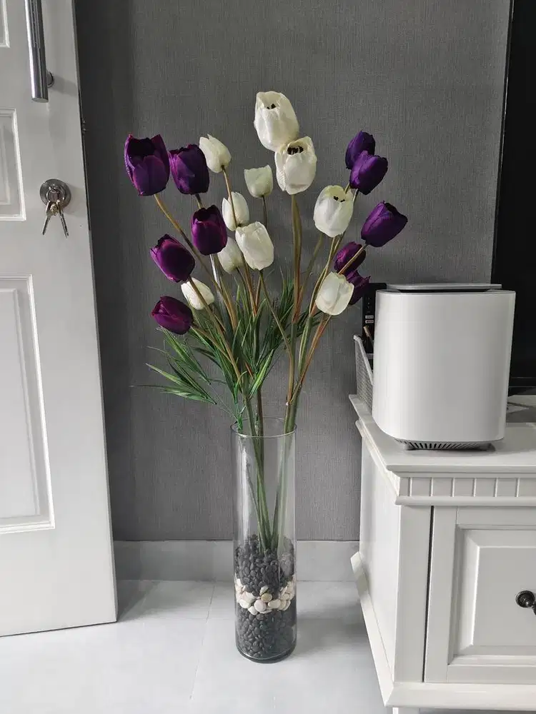 Bunga Tulip Dekorasi Rumah