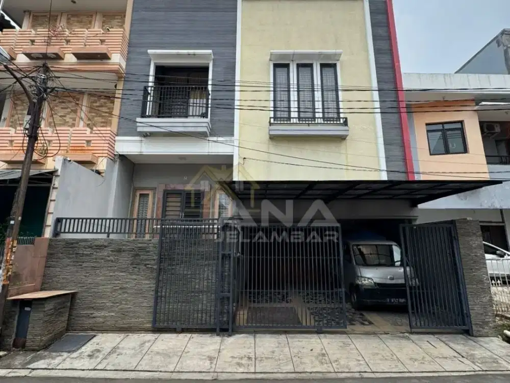 ANA RUMAH BAGUS 2.5LT LUAS 9.8X20M KOKOH BEBAS BANJIR DI JELAMBAR