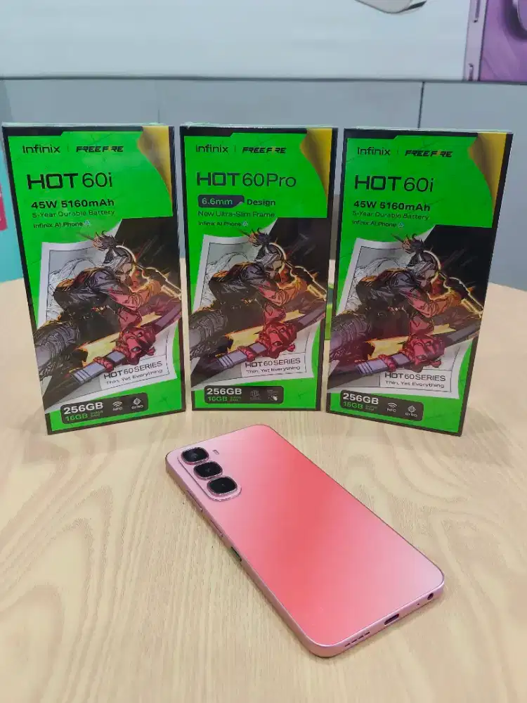 INFINIX HOT 60i 8GB/256GB Garansi Resmi