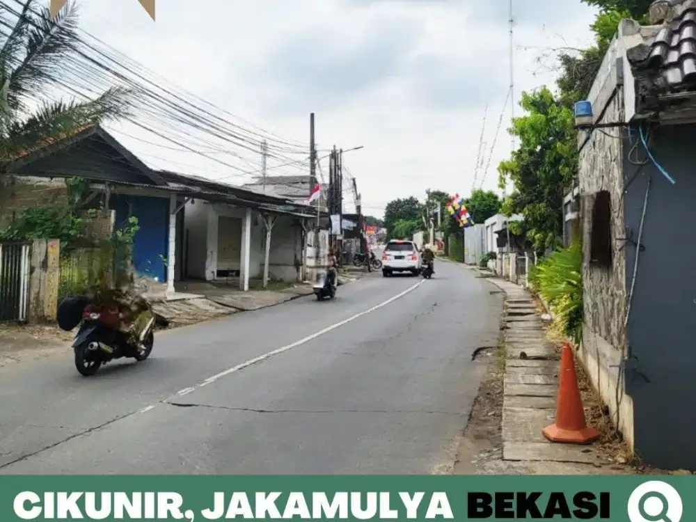 Tanah dijual Murah Luas, Siap bangun Cikunir, Bekasi 5 Menit Tol Jatiasih