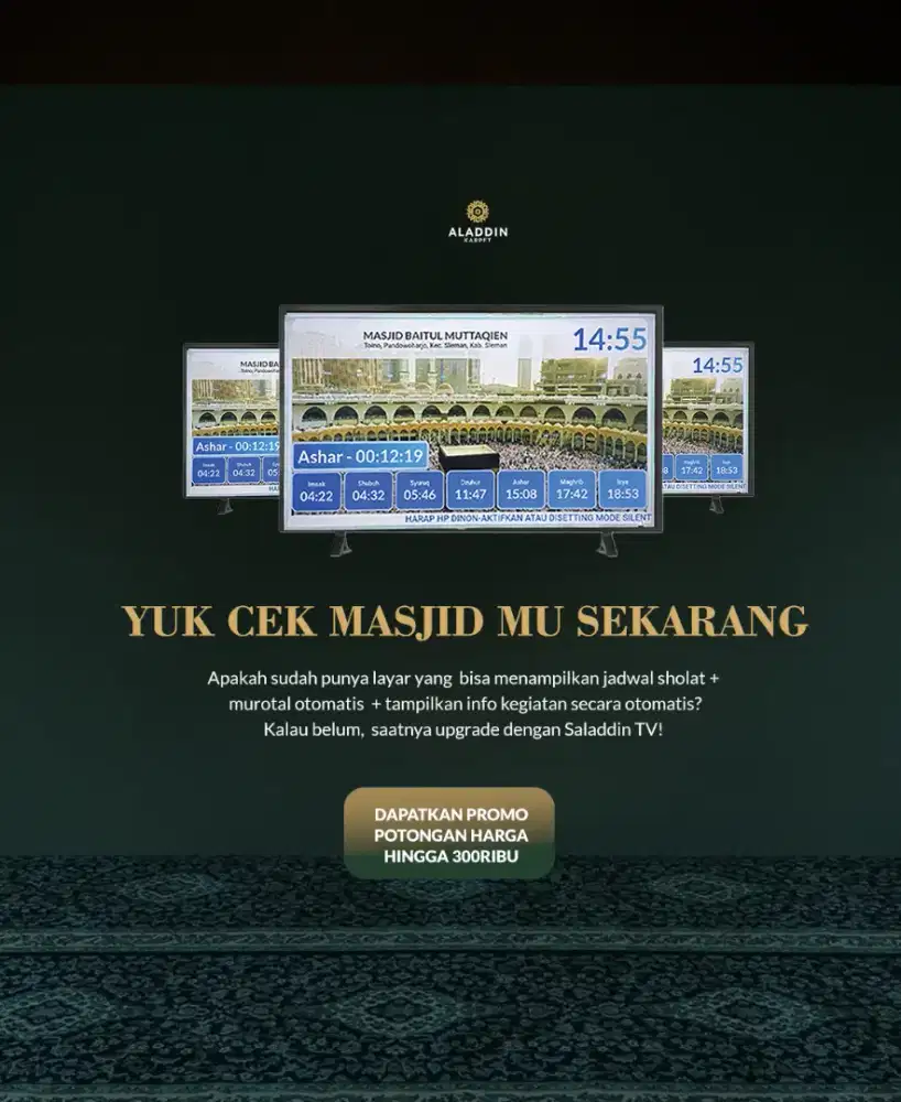 Saladdin TV ( Jam Digital Masjid)