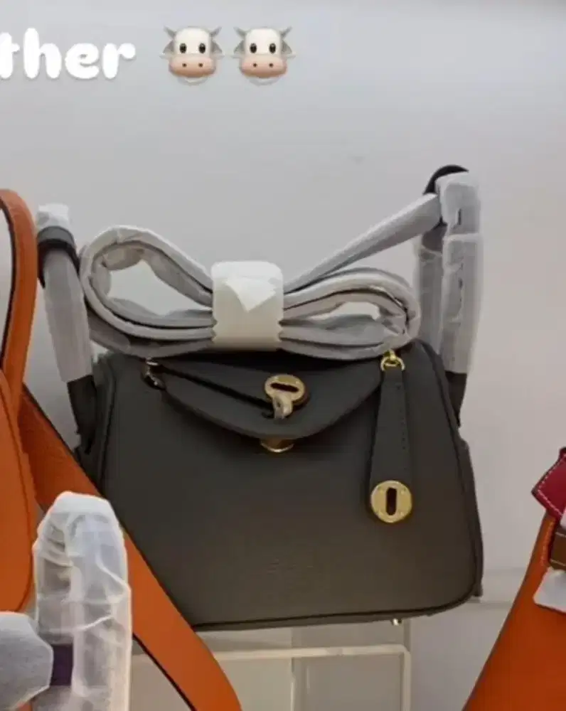 Tas LINDY LEATHER COW SIZE 20