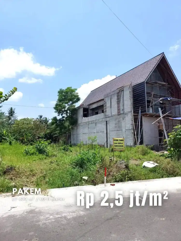 Dijual Tanah Strategis di Area Sejuk dekat Jalan Raya Turi