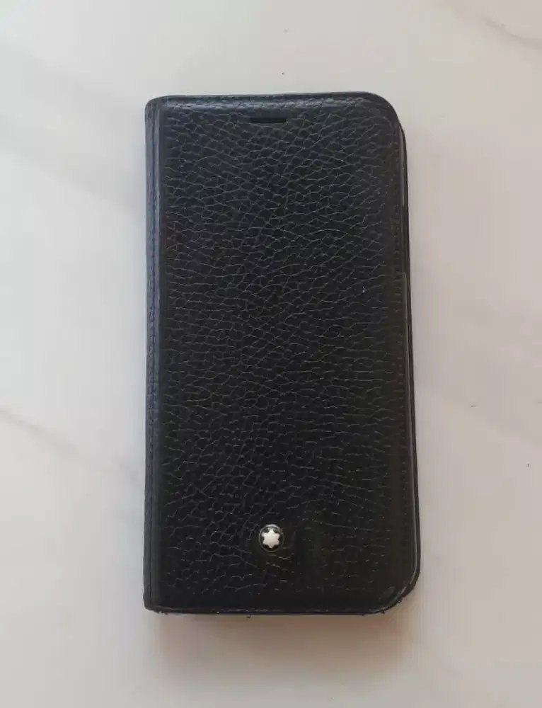 Case Montblanc kulit for iphone X