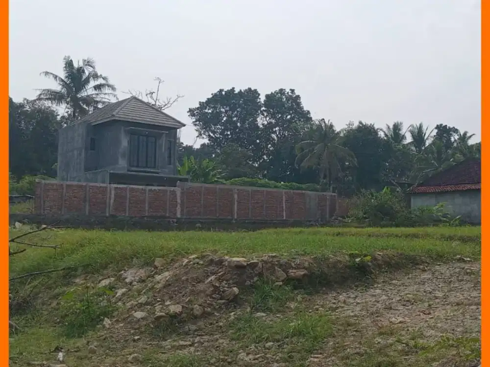 Tanah Area Gamping Yogyakarta Siap Bangun SHM Pekarangan